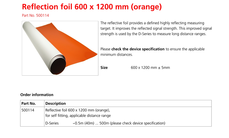 500114 反光膜 600 x 1200 mm(圖1)